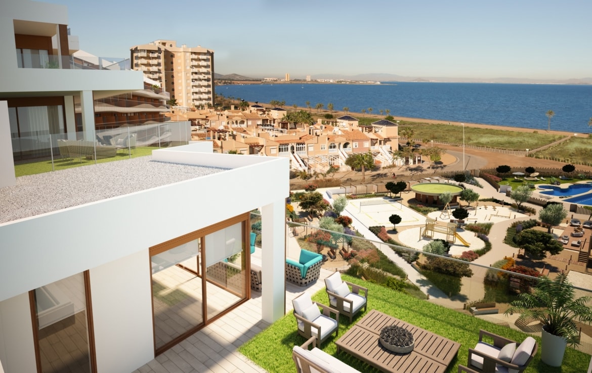 2/3-Bed Luxury Waterfront Apartments and Penthouses in La Manga